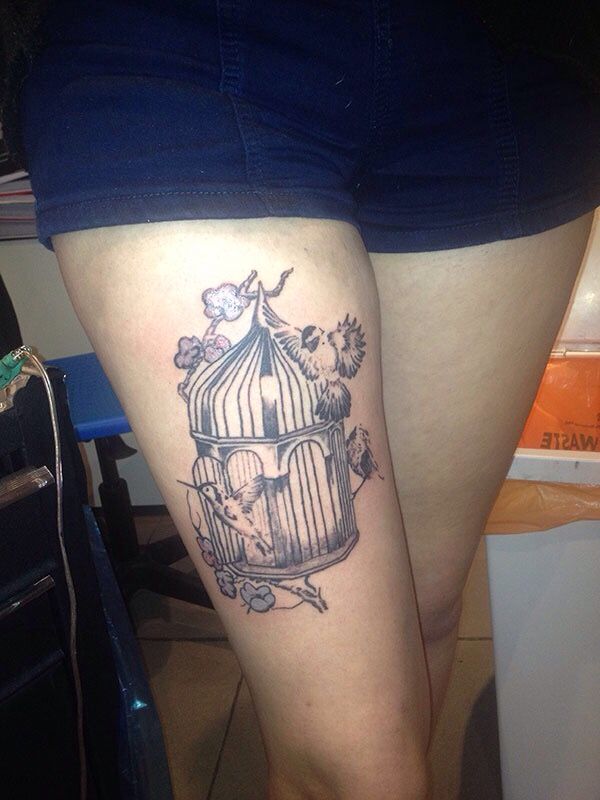 Birdcage Tattoo Bird Tattoos For Women