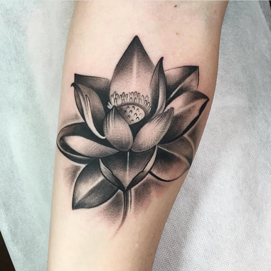 The Symbolism Behind a Black Lotus Flower Tattoo