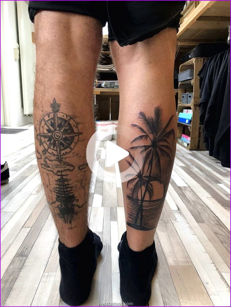 Black Male Leg Tattoos Choosing A Design Leg Tattoo Men Leg