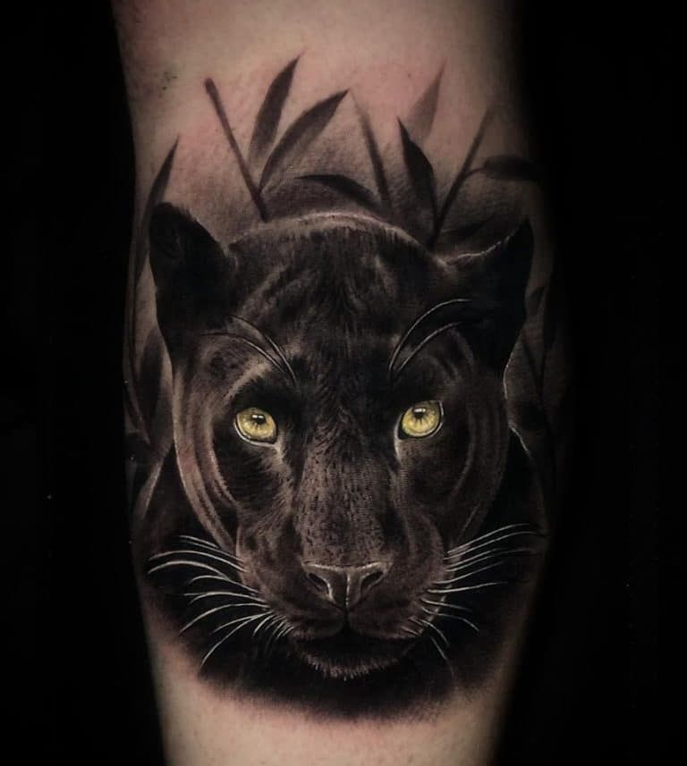 Black Panther Tattoo Panther Tattoo Panther Tattoo Meaning