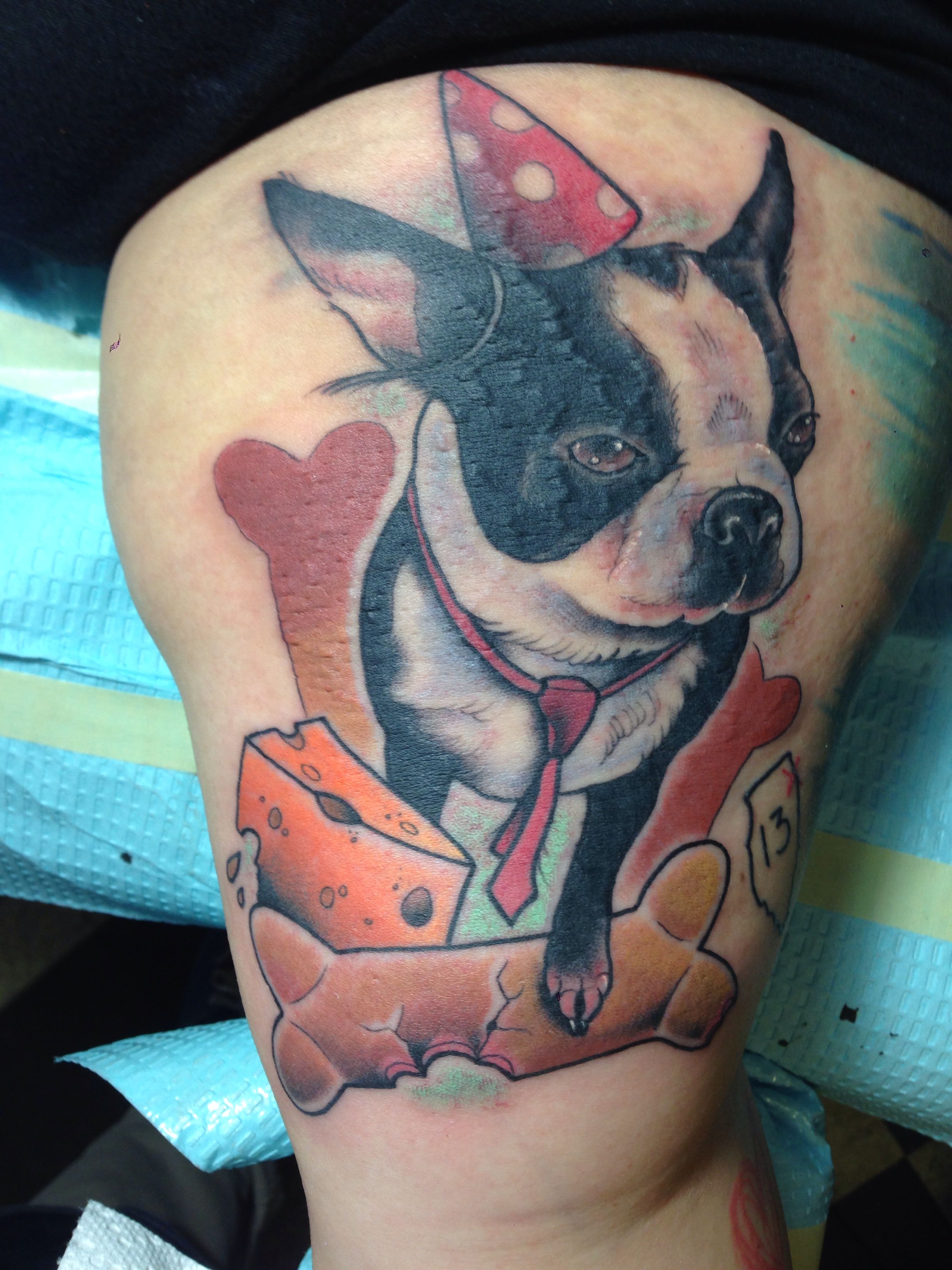 Boston Terrier Tattoo Boston Terrier Tattoo Beautiful Tattoos Tattoos