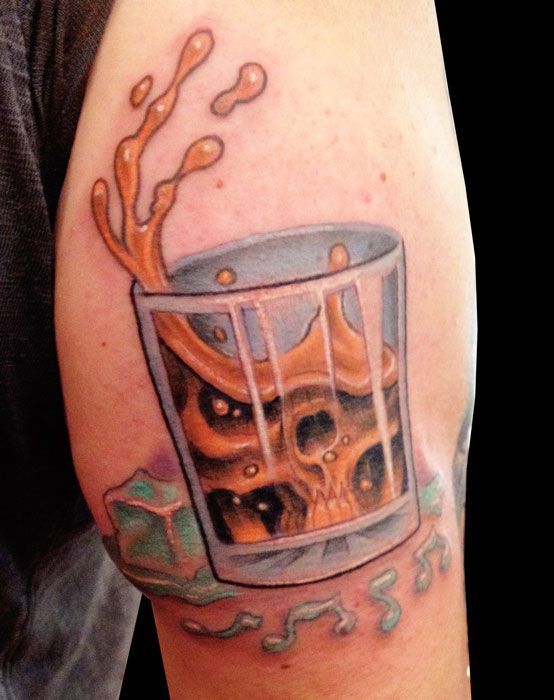 5 Stunning Bourbon Glass Tattoo Ideas Unveiled