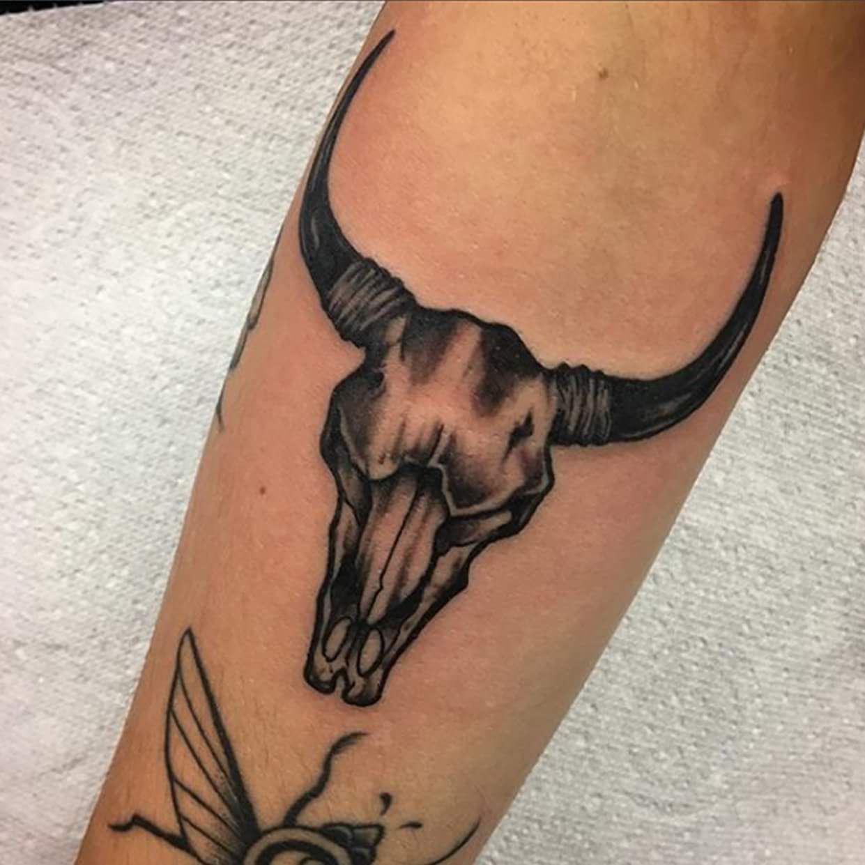 Bull Skull Tattoo Www Inktherapynj Com Bull Skull Tattoo Ink