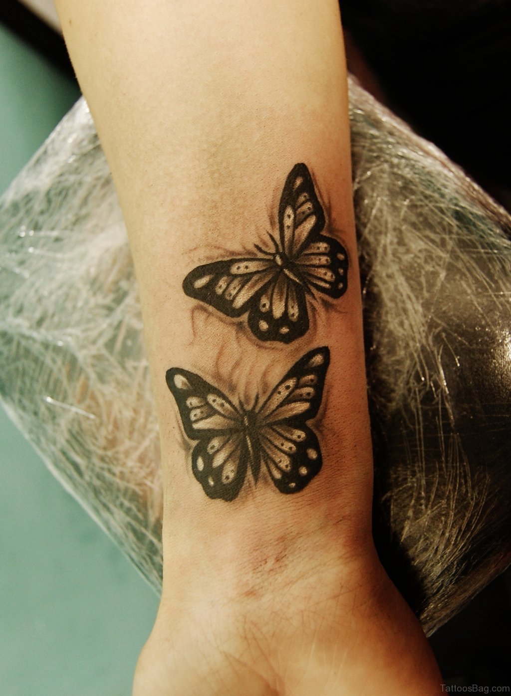 10 Stunning Butterfly Wrist Tattoo Designs