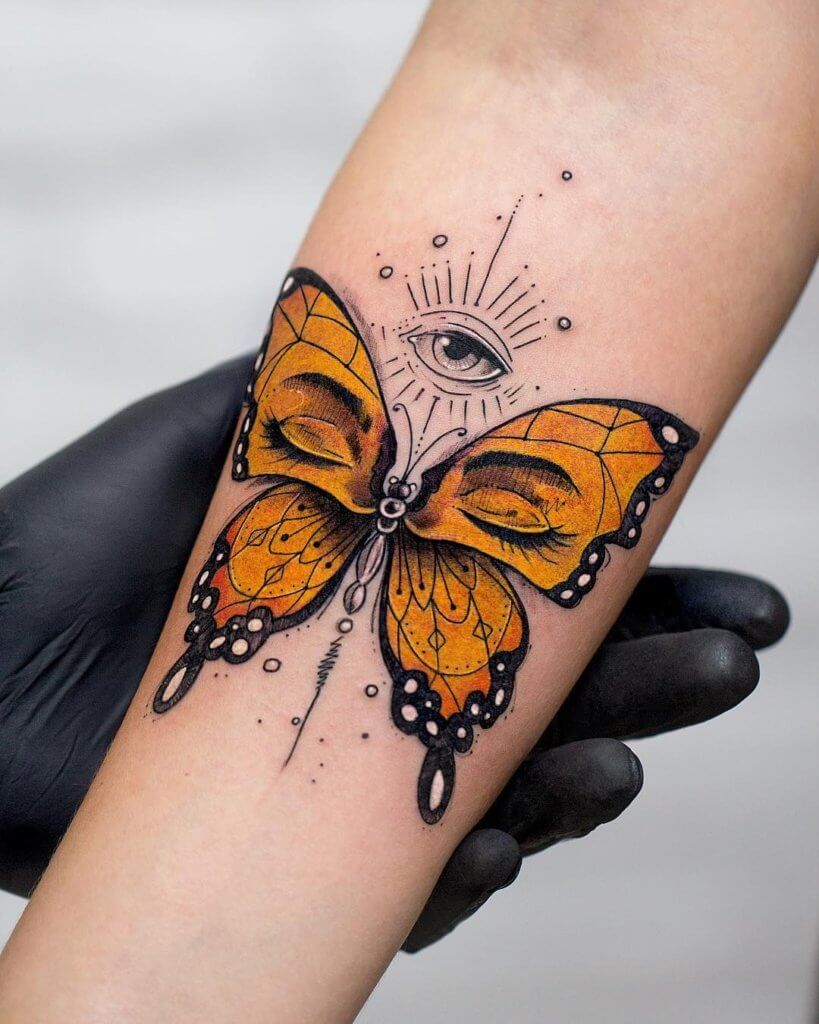 5 Stylish Butterfly Arm Tattoo Ideas for Women