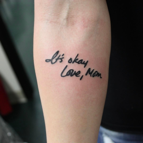 Cafemom Com Simple Mama Tattoo 49 Mom Tribute Tattoos Because