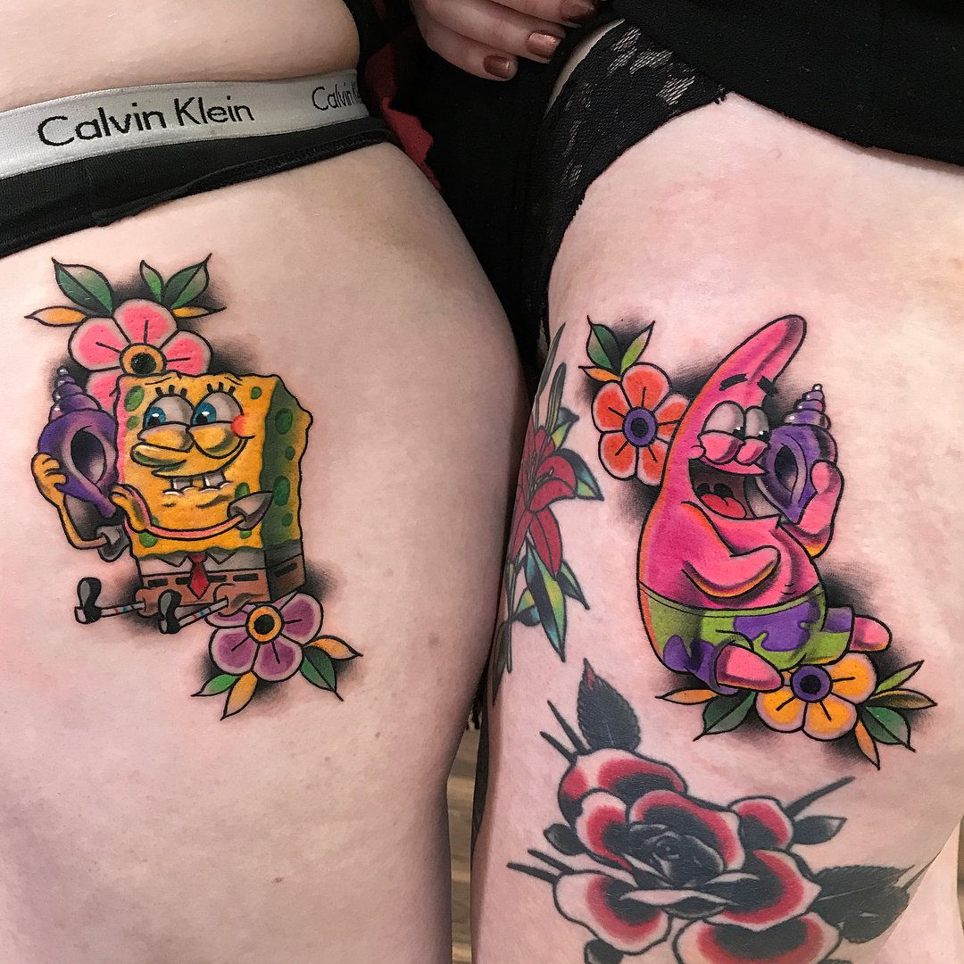 Cafemom Com Spongebob Patrick Best Friend Tattoos 40 Epic Best