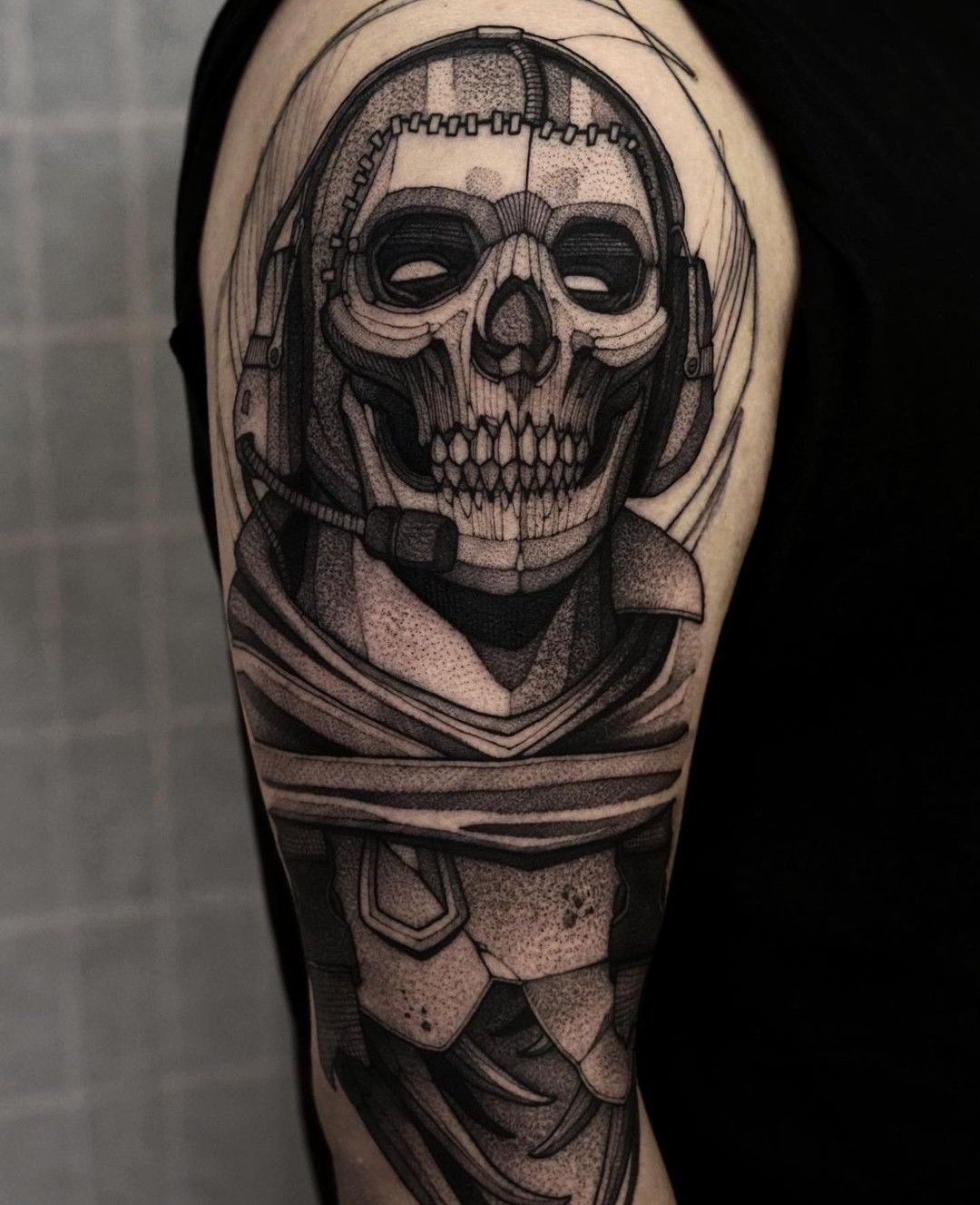 5 Epic Call of Duty Ghost Tattoo Ideas