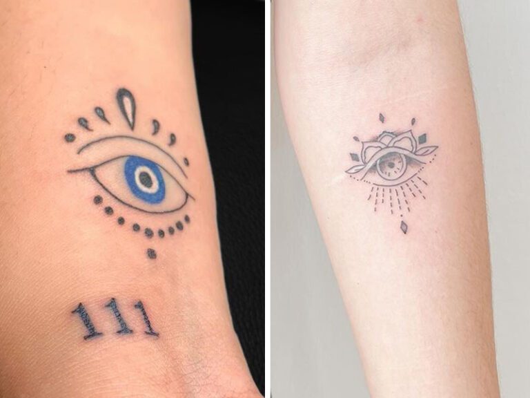 Captivating Evil Eye Tattoo Designs Embracing Symbolism And Aesthetics