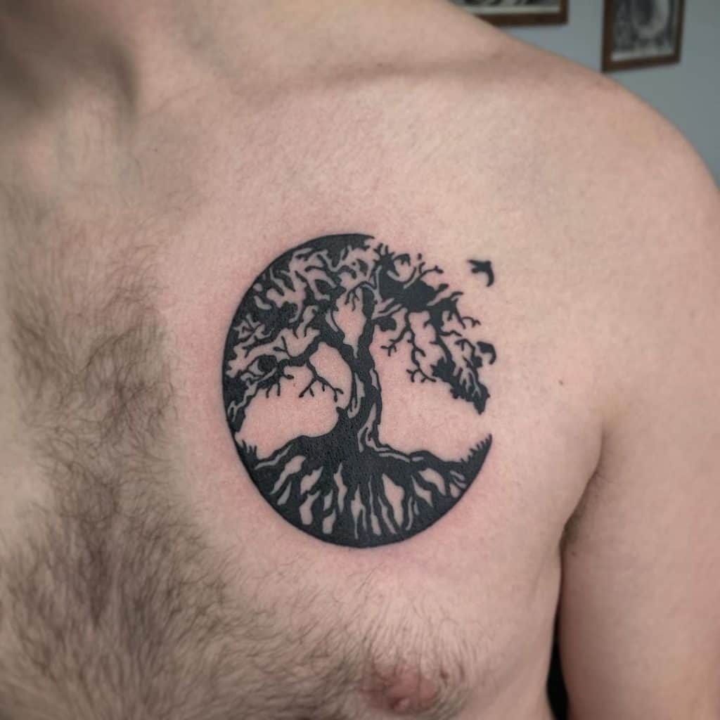 Celtic Family Tree Tattoo