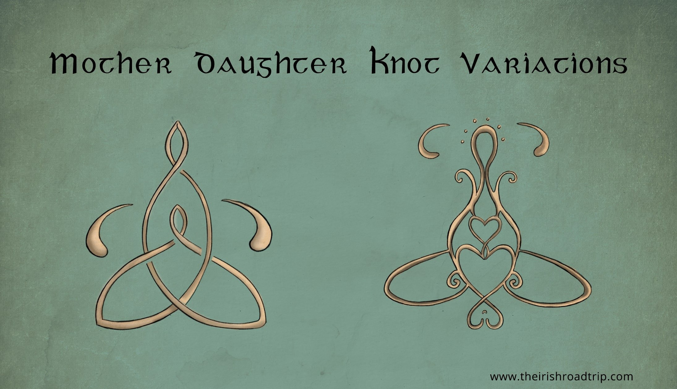 Celtic Mother Daughter Knot 3 Designs Meaning