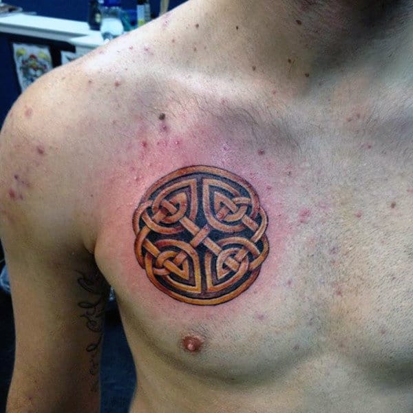 5 Stunning Celtic Shield Knot Tattoo Designs