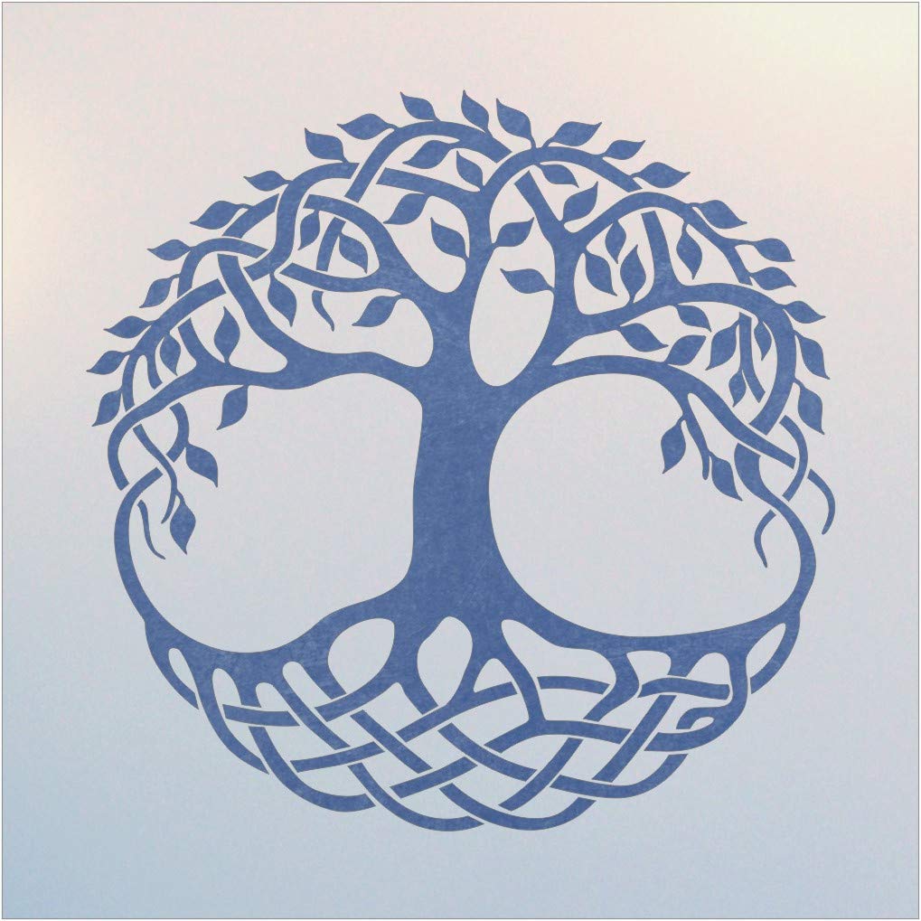 Celtic Tree Of Life 2 Stencil Yggdrasil Reusable Mylar Diy Art