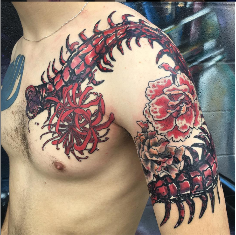 5 Secrets Behind Tokyo Ghoul Centipede Tattoo Designs