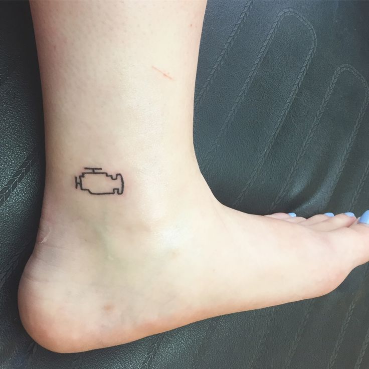 Check Engine Light Tattoo Vanshoesforgirls