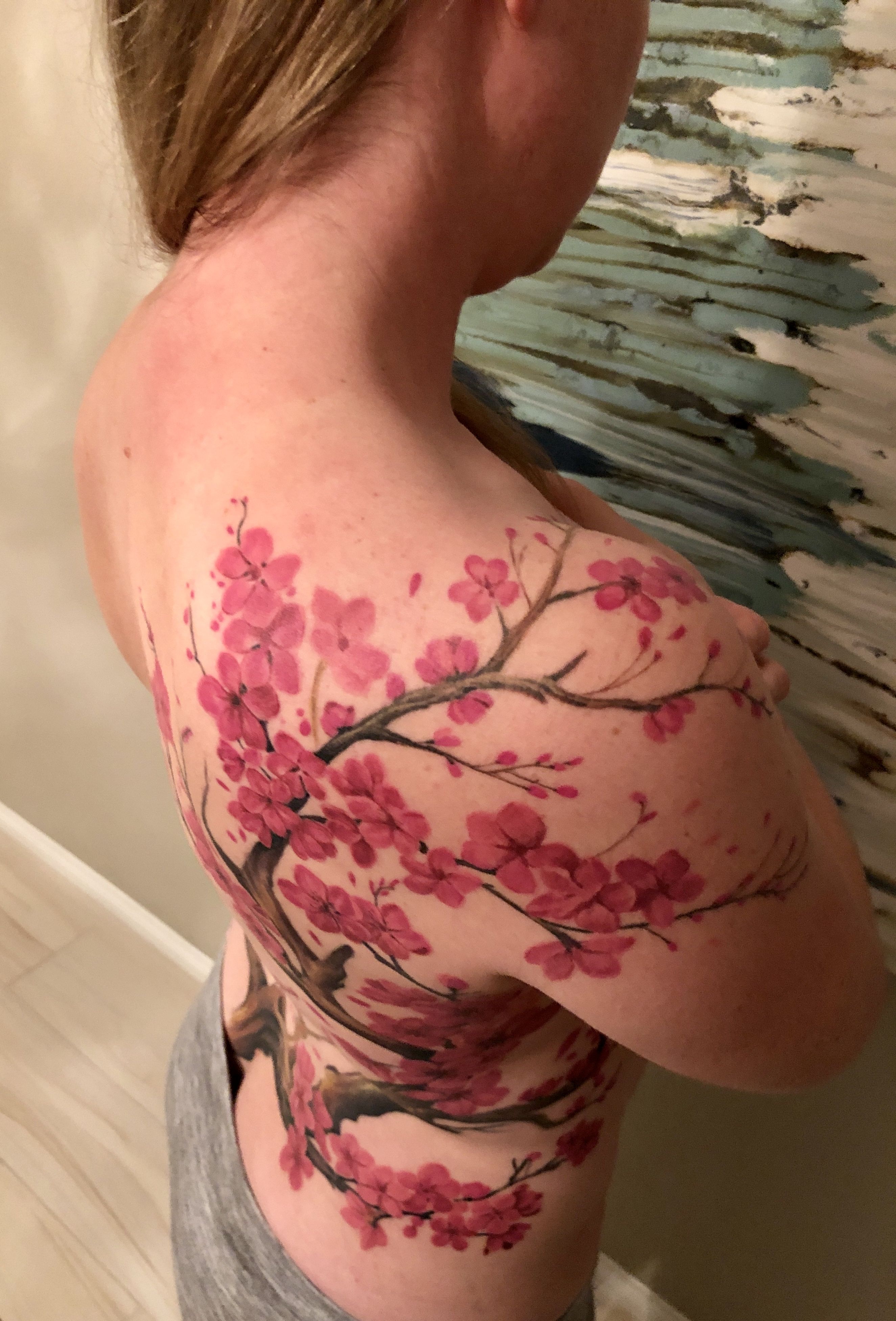 5 Stunning Cherry Blossom Spine Tattoo Ideas for 2023