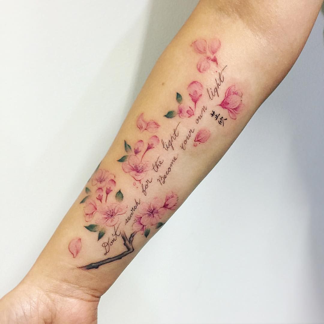 Cherry Blossom Tattoo Exploring Tattoo Meanings And Their Cultural