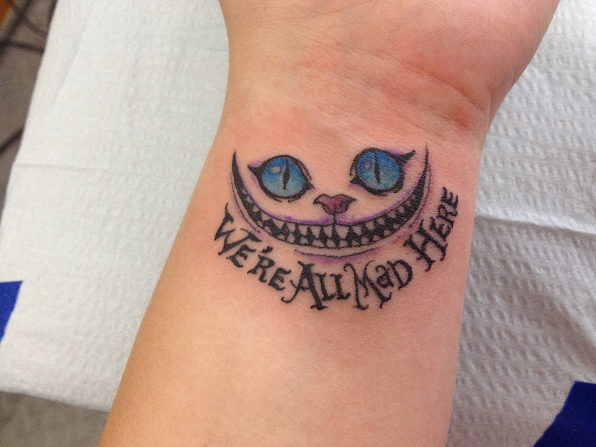 Cheshire Cat Tattoo By Andrey Stepanov Post 16127 Cheshire Cat