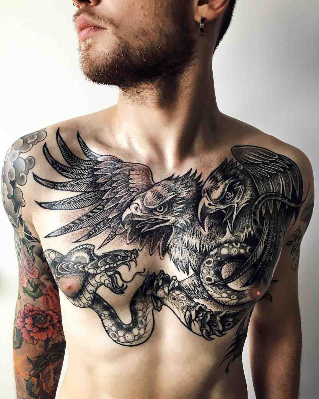 Chest Tattoos For Guys Adding Ink To Your Manliness The Fshn