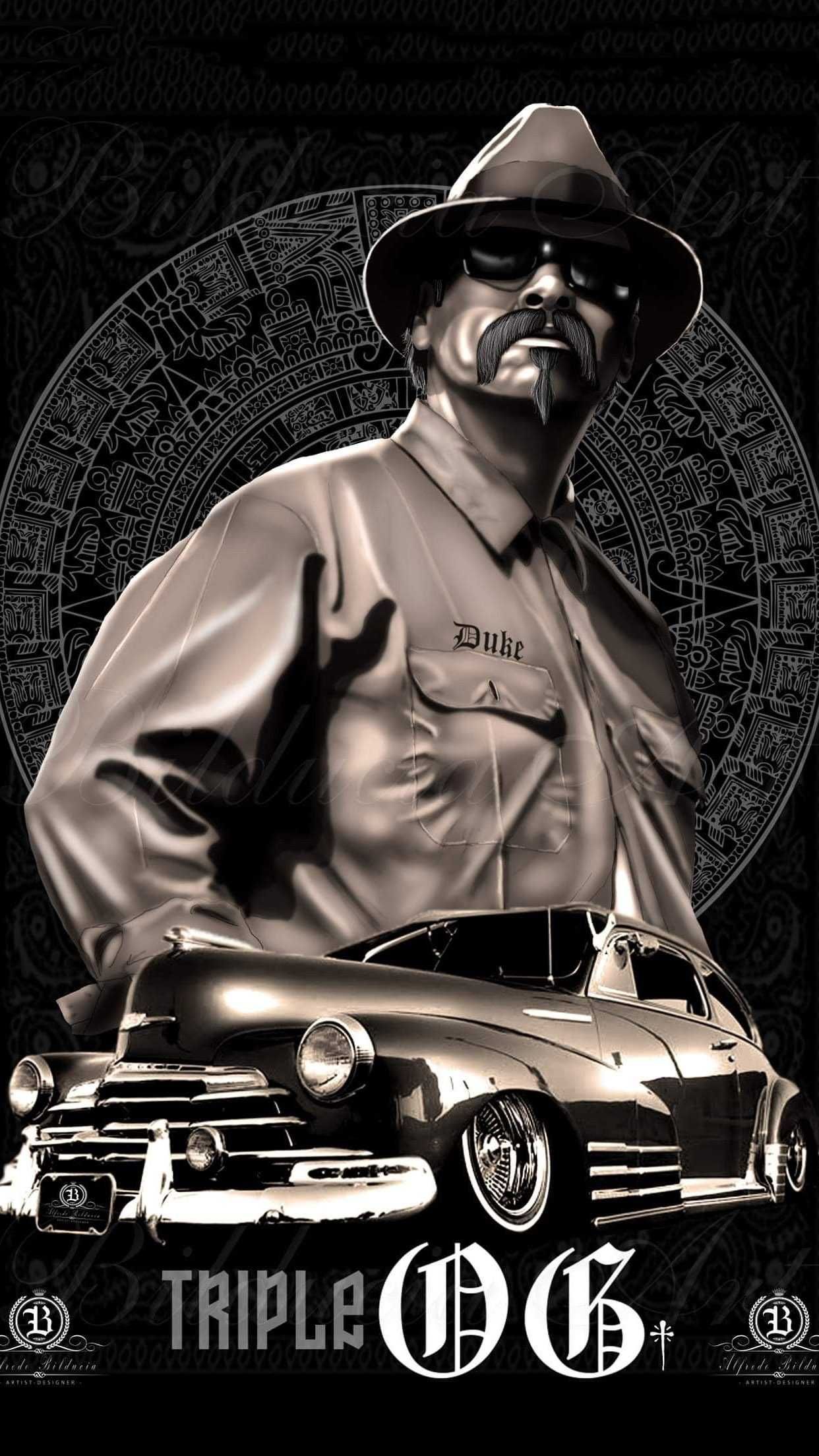 Chicano Mexican Cholo Wallpaper Blangsak Wall