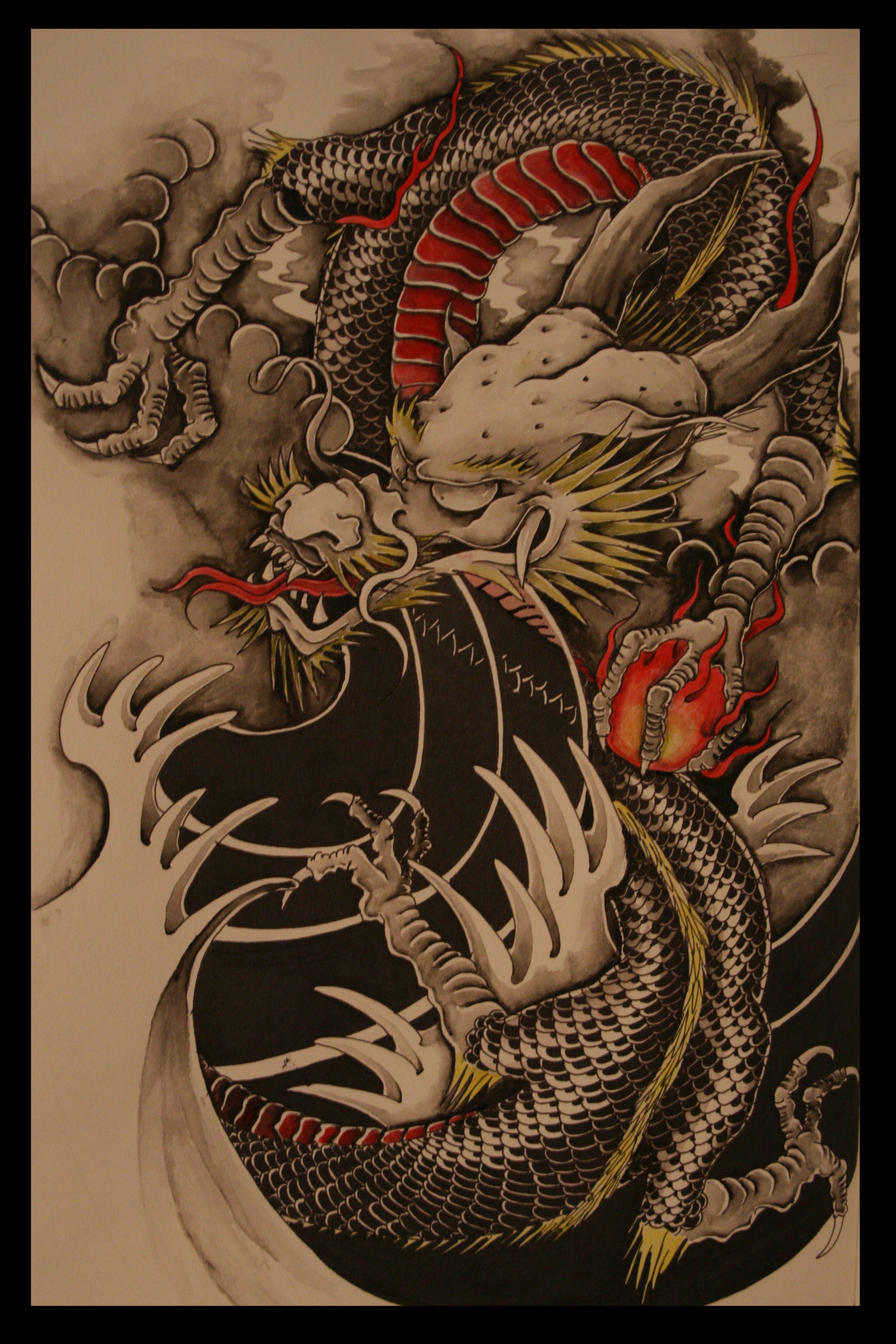 Chinese Dragon Tattoo