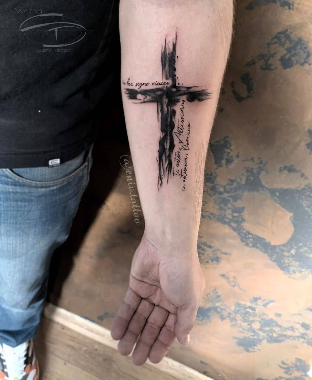 Christian Tatto Inspo In 2023 Small Pretty Tattoos Black Ink Tattoos Small Tattoos