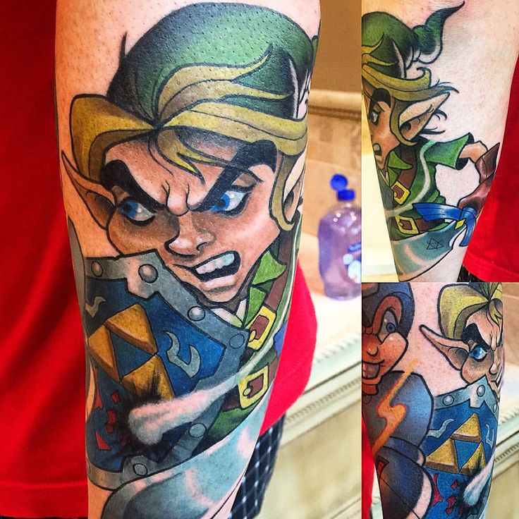 Cinnamontoastken On Instagram New Tattoo By Martyrietmcewen Angriest Link Ever Gamer