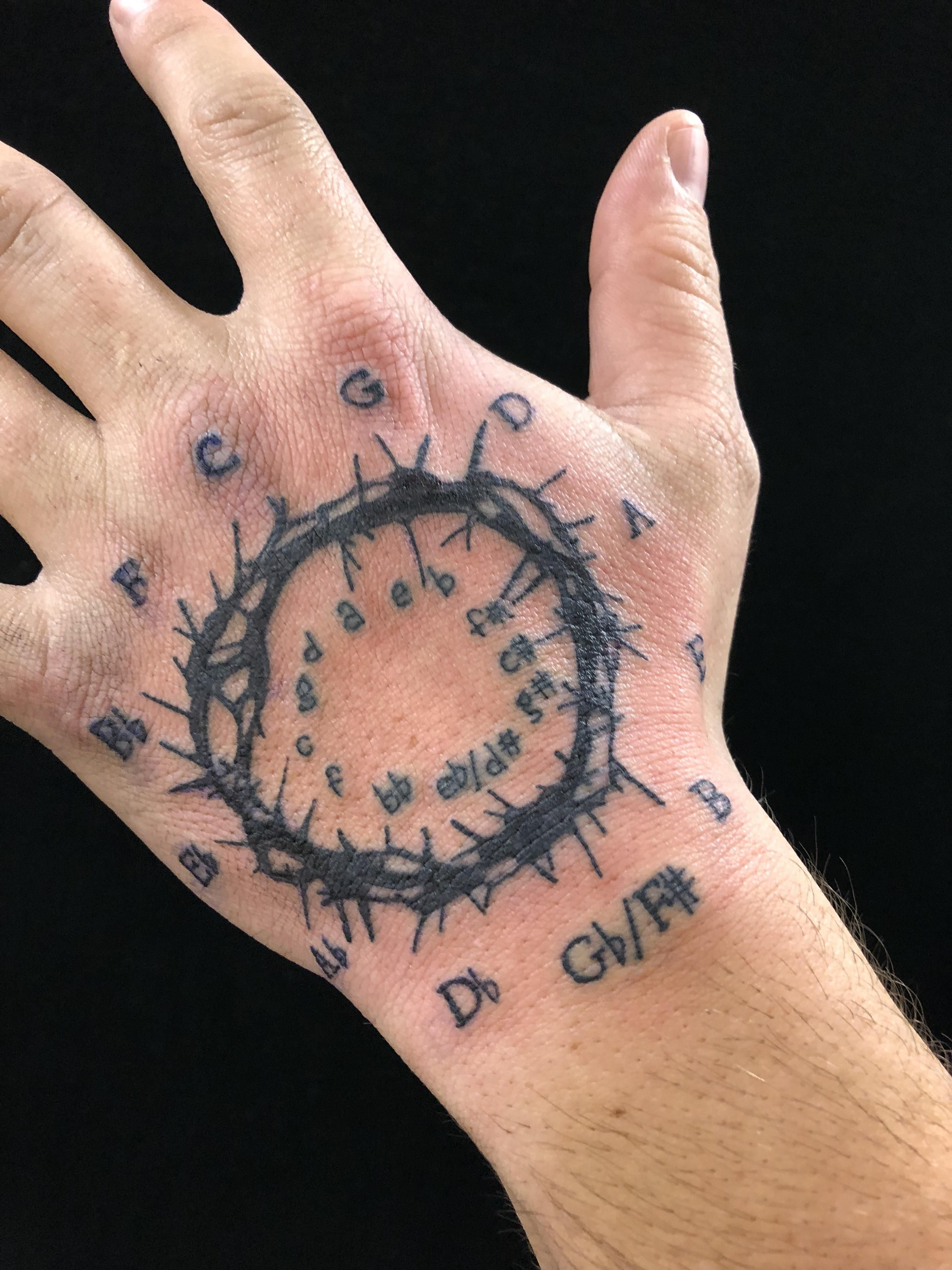 Circle Of Fifths Tattoo Inspiration Inspirational Tattoos Tattoos