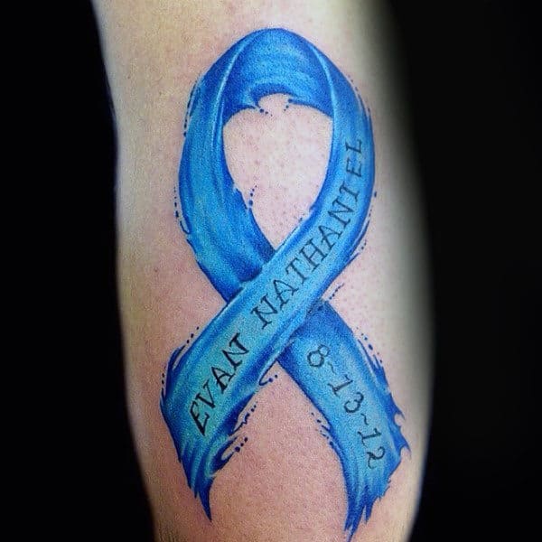 5 Inspiring Colon Cancer Ribbon Tattoo Ideas