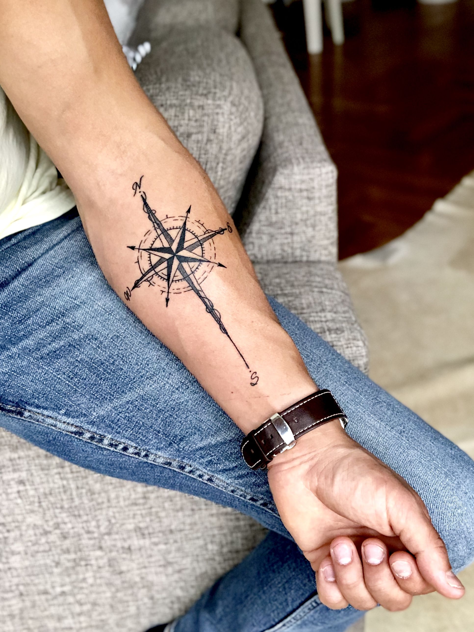 Compass Tattoos For Guys 120 Best Compass Tattoos For Men Improb