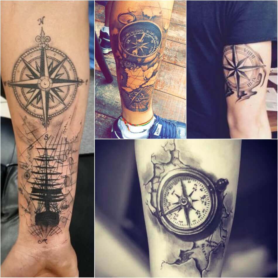 Top Compass Tattoo Ideas for Modern Men