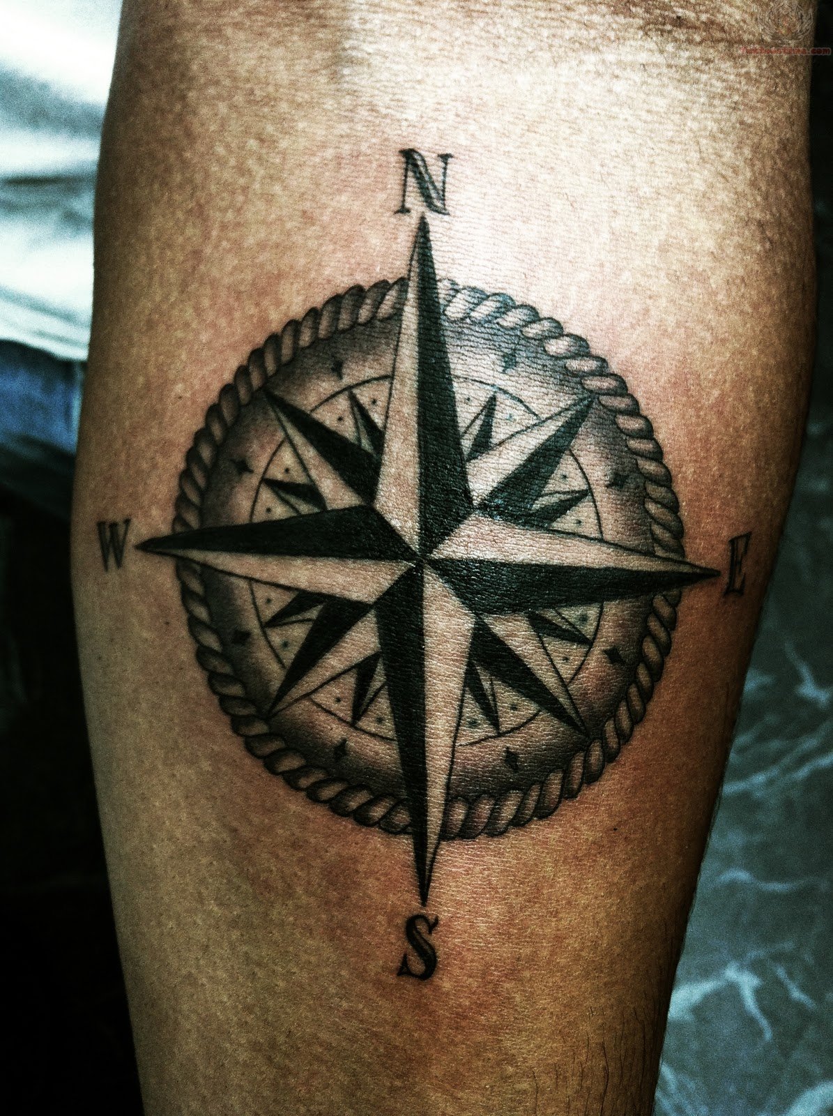 Compass Tattoos For Men: Navigate Your Style Journey