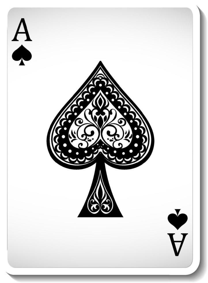 Cool Ace Playing Card Tattoos Playing Cards Art Ace Of Spades