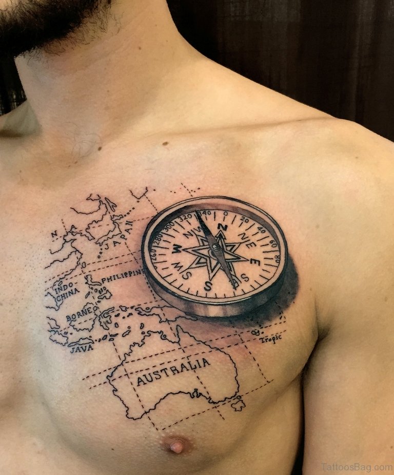 Cool Compass Tattoos