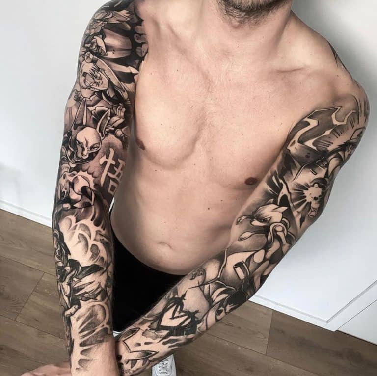 Cool Tattoo Sleeve Filler Ideas Tattoo Sleeve Filler Tattoo Filler Tattoos For Black Skin