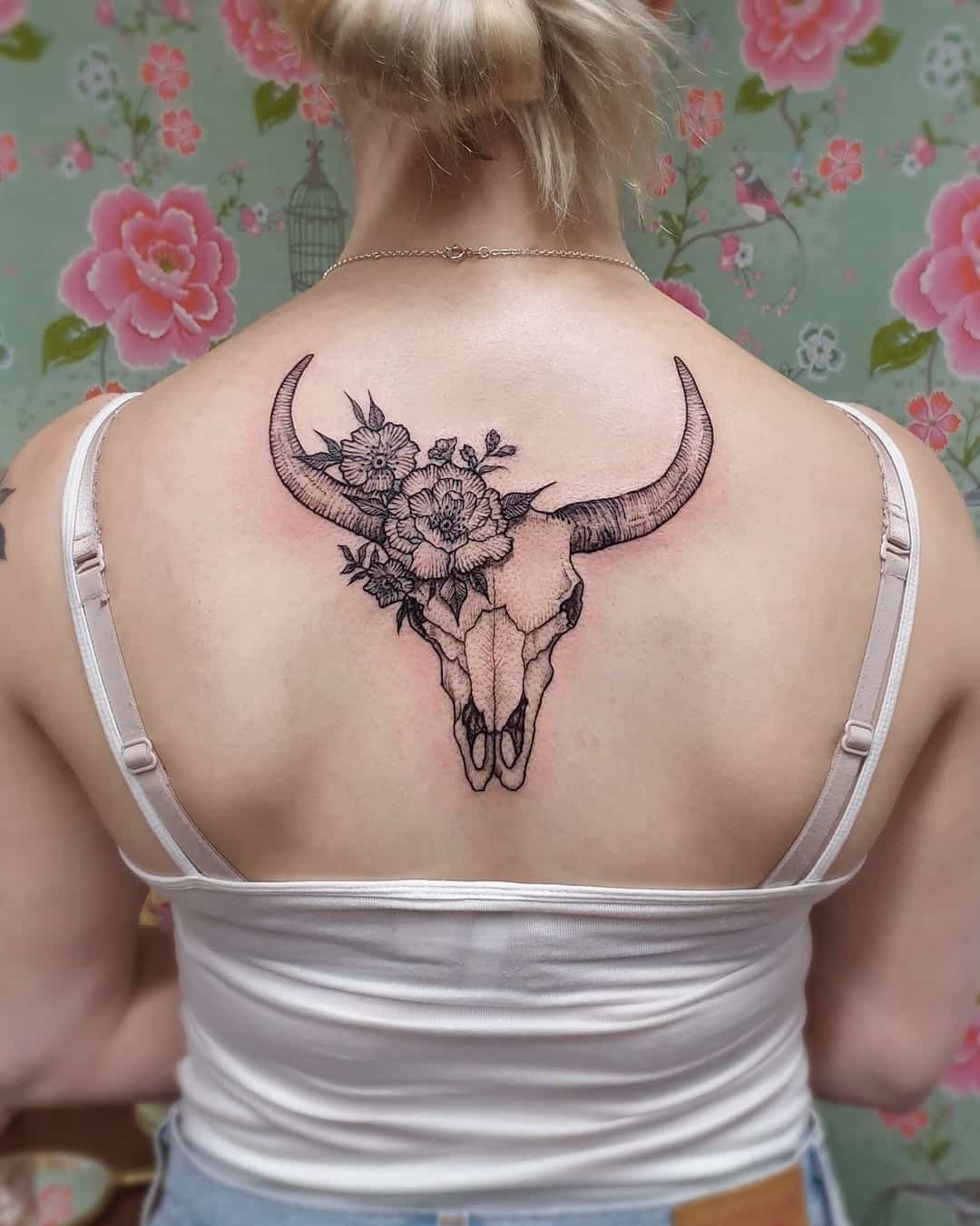 Cow Skull Tattoo Designs Tatring