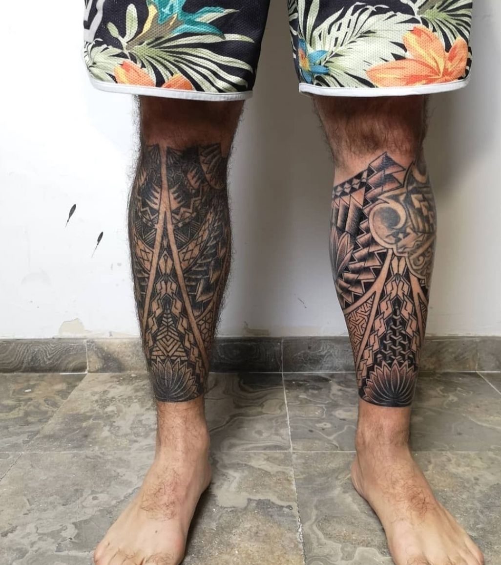 Creative Lower Leg Tattoo Ideas For Men