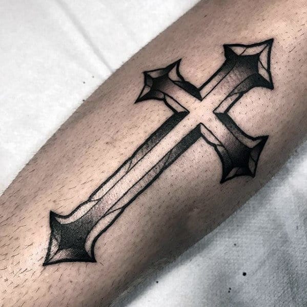 Cross Forearm Tattoos