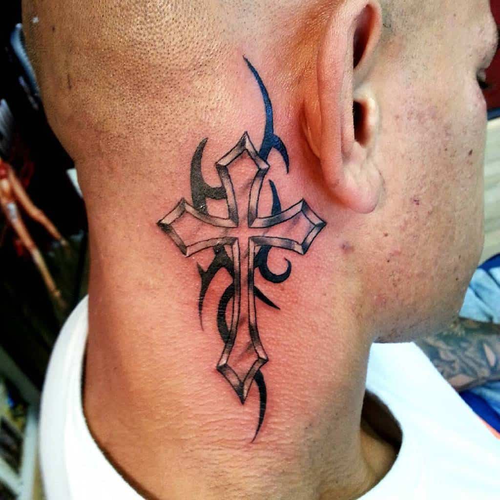 Cross Tattoo 13 Cool Cross Tattoos Tribal Cross Tattoos Simple