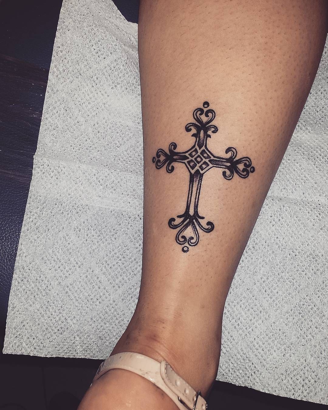 Cross Tattoo Designs For Females Awesome Small Cross Tattoo Ideas For