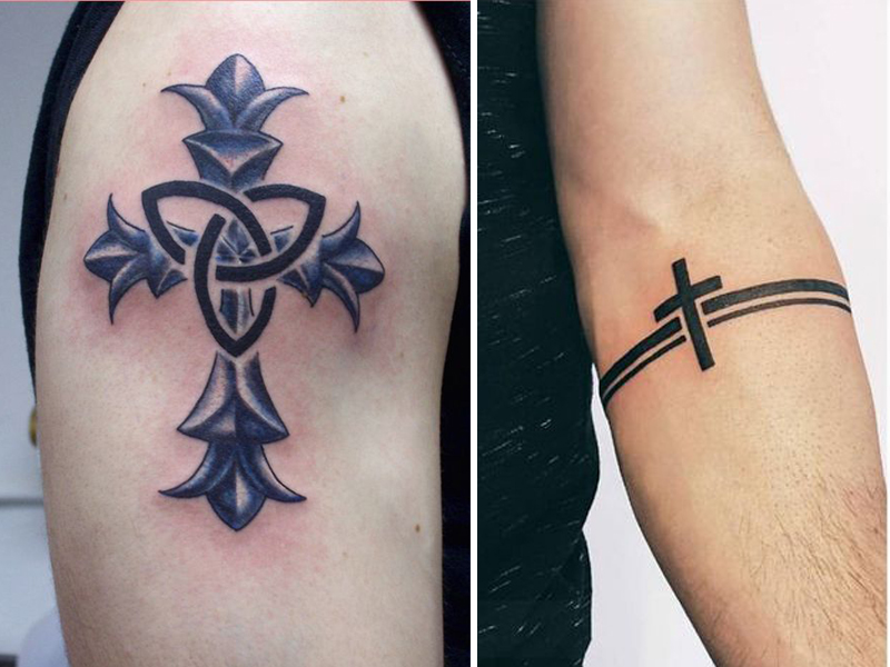 7 Stunning Cross Tattoo Designs for Lower Arm