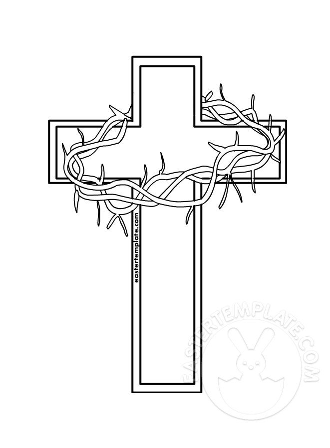 Cross With Crown Of Thorns Decal Crown Of Thorns Cute Christmas