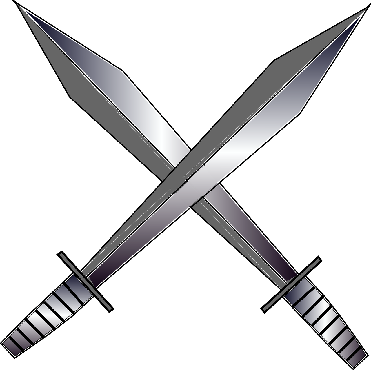 Crossed Swords Sketch Stock Vector Illustration Of Dagger 23077325