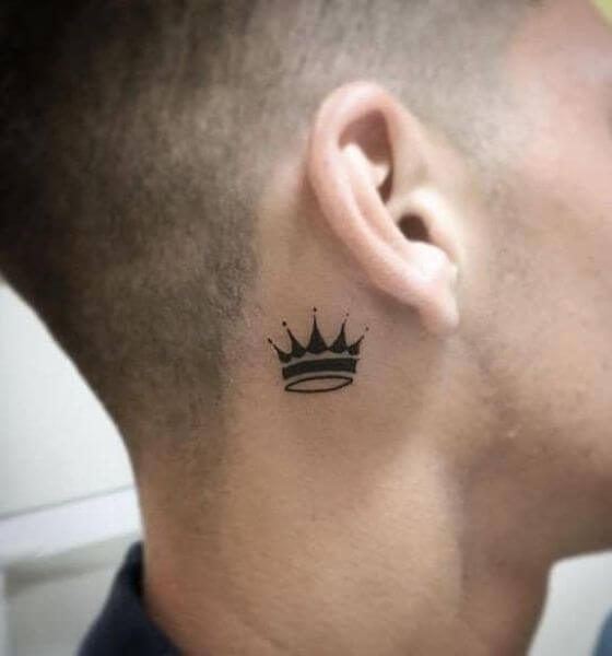 Crown Behind Ear Tattoo: Meaning, Styles, and Aftercare Tips