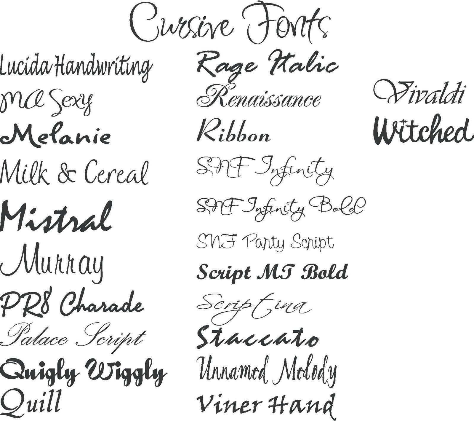 Cursive Font For Tattoos Generator