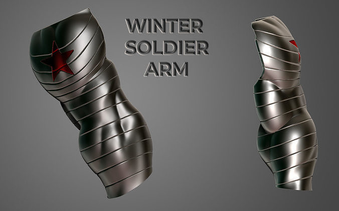 Custom 3D Printed Winter Soldier Arm Unleash Your Inner Hero Etsy