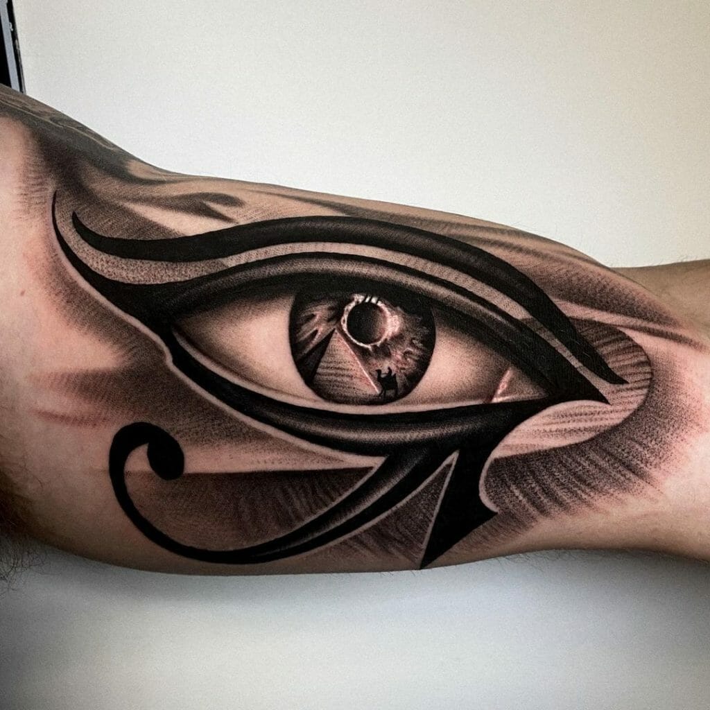 Customized Eye Of Ra Tattoo Upper Back Tattoos Eye Of Ra Tattoo Tattoos