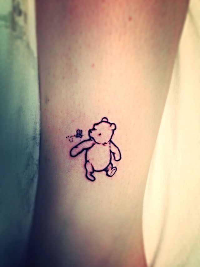 Cute Pooh Bear Tattoo Tattoos I Like Pinterest