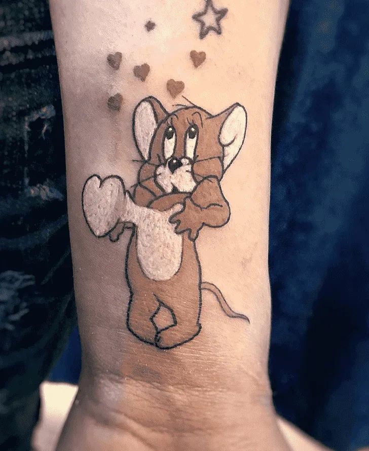 Cute Tom And Jerry Tattoo Ideas