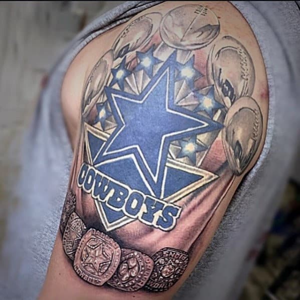 5 Unique Dallas Cowboys Tattoo Designs for Fans